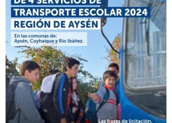 En Aysén dos servicios nuevos se incluyen en segunda licitación de transporte escolar