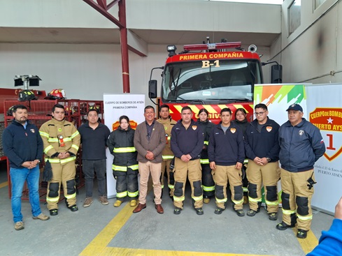 Los bomberos de Aysén nuevamente realizarán su actividad anual “Corre con un Bombero” en el marco del 96 Aniversario de Puerto Aysén.