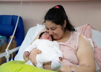 La pequeña Griselda fue el primer nacimiento del 2024 en el Hospital Regional Coyhaique