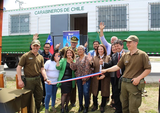 Carabineros Aysén refuerza la seguridad en periodo estival pone en funcionamiento Sistema Modular Móvil en Villa Cerro Castillo