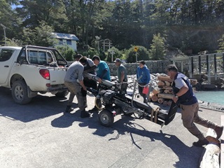 INFOR entrega maquinaria forestal en comodato a productores de leña al interior de Lago O’Higgins