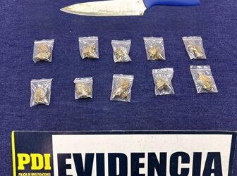 DOS DETENIDOS POR MICROTRÁFICO DE DROGAS EN PUERTO AYSÉN TRAS OPERATIVO POLICIAL