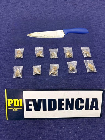 DOS DETENIDOS POR MICROTRÁFICO DE DROGAS EN PUERTO AYSÉN TRAS OPERATIVO POLICIAL