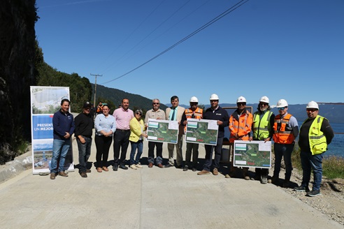 MOP PAVIMENTÓ CAMINO ANTIGUO DE ACCESO A PUERTO CISNES Y LO ABRIÓ PARA EL TRÁNSITO VEHICULAR