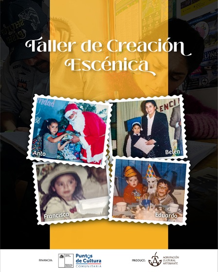 Realizan primer Taller de Creación Escénica en Puerto Cisnes