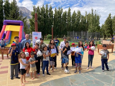 ENTRETENIDAS ACTIVIDADES MARCAN CIERRE DEL CENTRO DE CUIDADOS PARA TRABAJOS DE TEMPORADA EN 3 COMUNAS