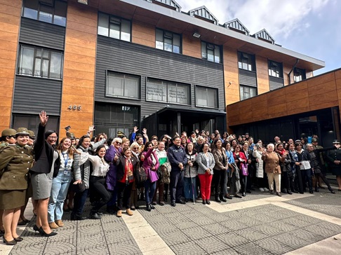 Conmemoración del 8M en Coyhaique contó con presencia de Ministra Jara y más de 160 personas que reconocieron la gestión comunitaria de 8 mujeres