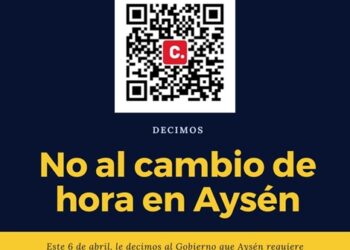 Impulsan campaña para evitar cambio de hora en Aysén