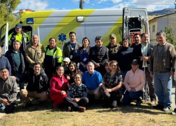 En Río Ibáñez Servicio de Salud entrega nueva ambulancia a la comunidad