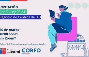 Seremi de Ciencia, Verónica Vallejos, invita a participar de charla sobre Registro de Centros de I+D