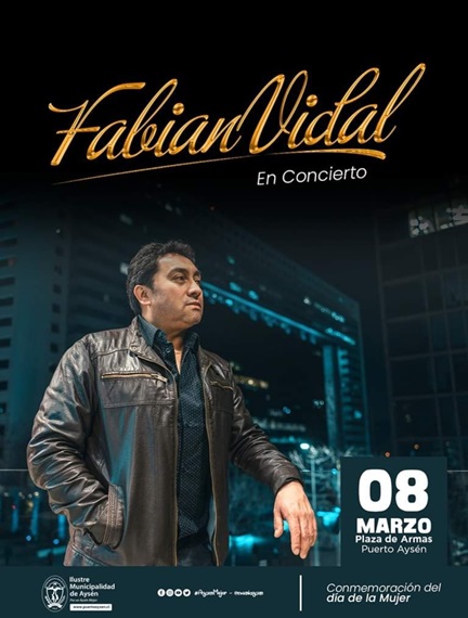 Invitan a concierto de Fabián Vidal este viernes en Puerto Aysén