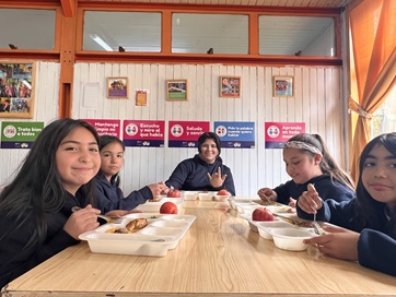 Junaeb Aysén dio inicio al programa que entregará alimentación a cerca de 13 mil estudiantes de toda la región