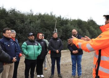 CON ENTREGA DE TERRENO A EMPRESA CONSTRUCTORA MOP INICIA CONSTRUCCIÓN DE ROTONDA EN RUTA DE ACCESO A PUERTO AYSÉN