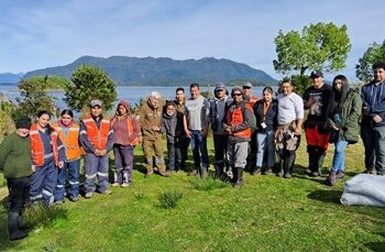 Trabajo liderado por el Municipio de Aysén permitió mejorar condiciones a único poblador de isla Alvarado