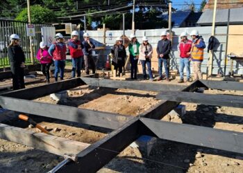 Con firmes cimientos inició su construcción “casa de acogida para pacientes trasladados a la comuna de Aysén”