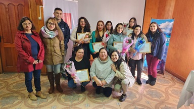 Mujeres emprendedoras de la comuna de Aysén desarrollan sus negocios junto al FOSIS