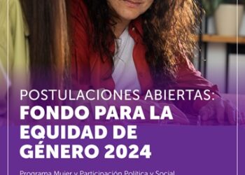 SernamEG llama a postular al Fondo para la Equidad de Género 2024