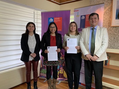 CAJ Biobío y SernamEG firman convenio de colaboración para facilitar el acceso a la justicia de mujeres víctimas de VIF
