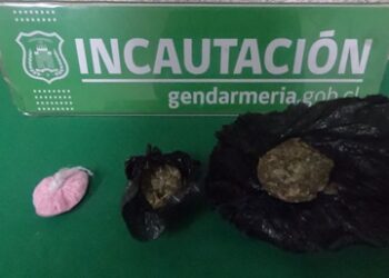 GENDARMERÍA INCAUTÓ MÁS DE 400 GRAMOS DE DROGA EN EL CCP COYHAIQUE EN ABRIL