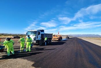75% DE AVANCE PRESENTA 2 ETAPA DE OBRAS DE CONSERVACIÓN MAYOR EN EL AERÓDROMO DE CHILE CHICO