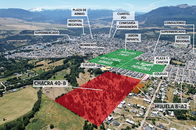 Gobierno confirma adquisición del Lote 40-B de Coyhaique para proyectos habitacionales