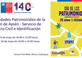 Registro Civil abre sus puertas en el Día de los Patrimonios