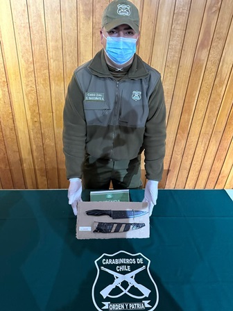 Adolescente ingresó con arma blanca a Comisaría para atacar a víctima
