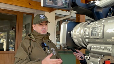 Carabineros de Coyhaique detuvo a tres sujetos por porte de elementos para cometer delito y porte arma de fogueo prohibida