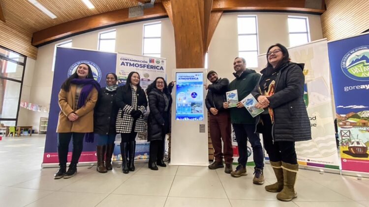 Inicia instalación de Tótems informativos de calidad del aire en la región de Aysén
