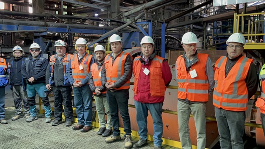 Autoridades realizan levantamiento de necesidades en capacitación y certificación en Minera Pacífico Sur de Alto Mañihuales