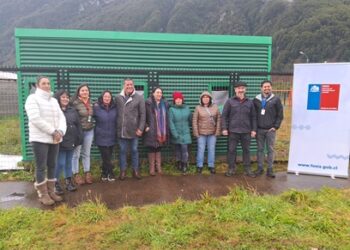 Fosis Municipalidad y vecinos de Villa Cerro Cordón inauguran nuevo Punto Limpio en Puerto Aysén 