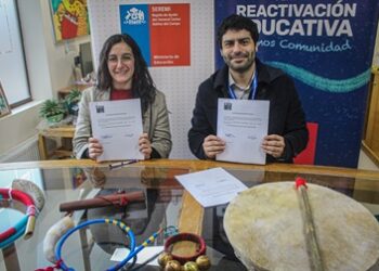 Ministerio de Educación entrega a SLEP Aysén sets de instrumentos tradicionales mapuches para escuelas públicas