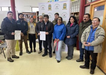 RÍO IBÁÑEZ: ENTREGAN TERRENO PARA OBRAS DE CONSERVACIÓN DE ESCUELA AONIKENK