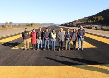 AERÓDROMO DE MELINKA CUENTA CON RENOVADA PISTA, CALLE DE RODAJE Y PLATAFORMA DE ESTACIONAMIENTOS