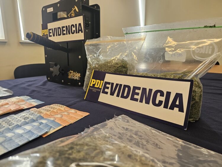 Operación Costa Sur: cuatro detenidos y más de un kilo de cannabis incautada en Coyhaique