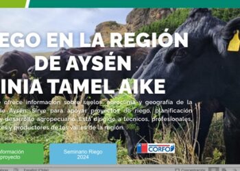 Plataforma clave para la gestión de riego ante el cambio climático en Aysén