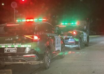 Carabineros desarrolla diligencias tras disparos injustificados fuera de local de eventos en Coyhaique