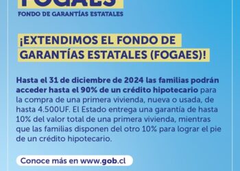 Seremi de Vivienda confirmó extensión del FOGAES hasta diciembre de 2024