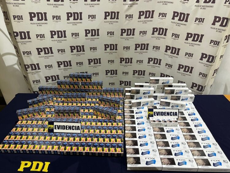 COYHAIQUE: PDI Y ADUANAS SACAN DE CIRCULACIÓN MIL CAJETILLAS DE CIGARRILLOS FALSIFICADOS