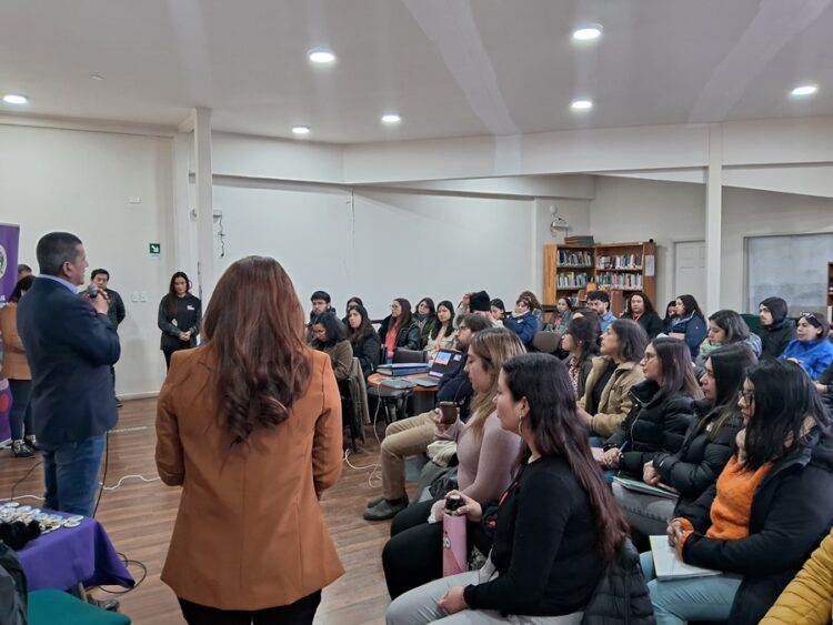 Funcionarios municipales de Aysén reciben capacitación de primeros auxilios psicológicos para la prevención del suicidio