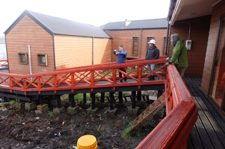 CULMINARON LAS OBRAS DE AMPLIACIÓN DE LA CASA DE HUÉSPEDES DE MELINKA
