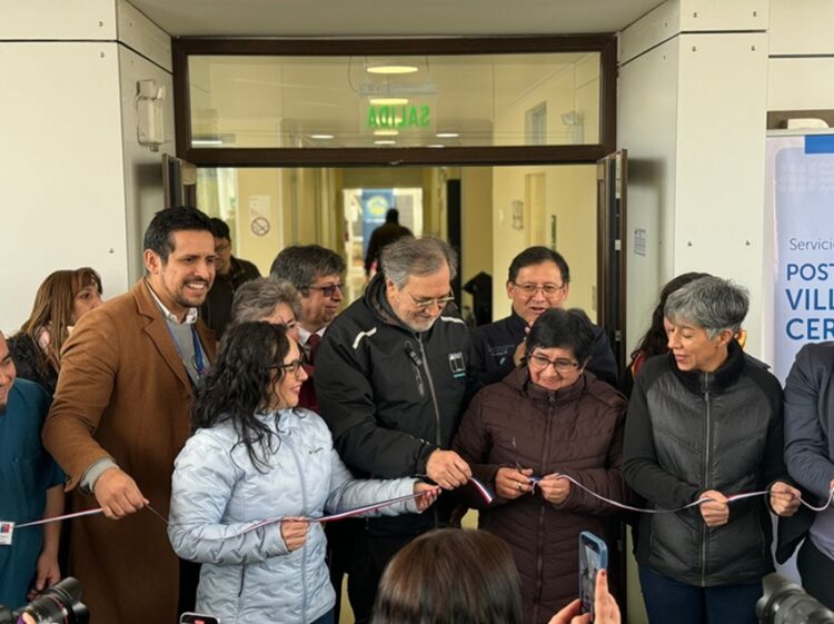 Comunidad y autoridades inauguran nueva posta de salud rural de Villa Cerro Castillo