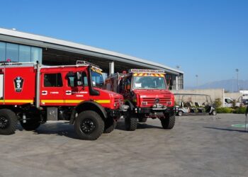 Presidente Nacional de Bomberos anuncia la llegada de nuevos carros Unimog a la Región de Aysén en septiembre