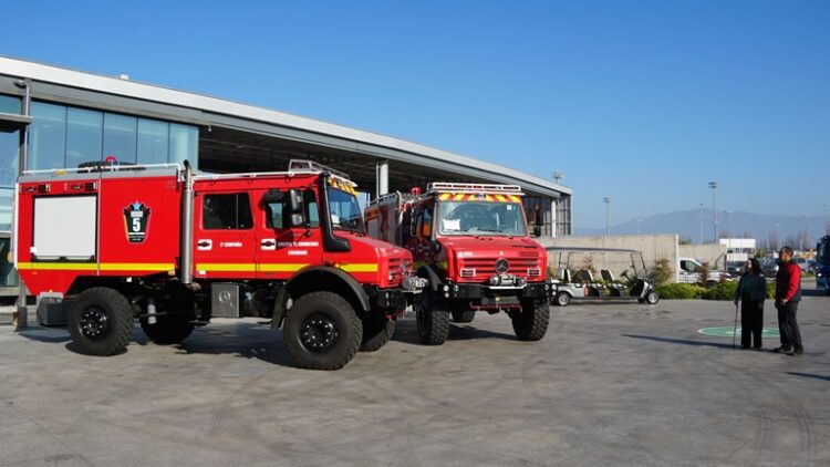 Presidente Nacional de Bomberos anuncia la llegada de nuevos carros Unimog a la Región de Aysén en septiembre