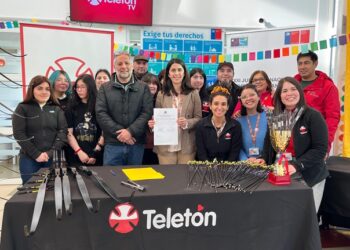 IND entregó implementación para taller de tiro con arco que se ejecuta en Instituto Teletón.