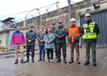 INSPECCIONAN OBRAS DE MEJORAMIENTO ELÉCTRICO DEL CDP DE PUERTO AYSÉN