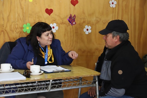 Vecinos y vecinas de La Tapera recibieron atención del Gobierno en Terreno