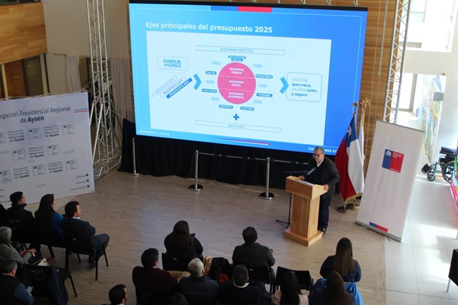 Gobierno refuerza compromisos en Coyhaique con la presentación del Presupuesto 2025 y la Reforma Previsional