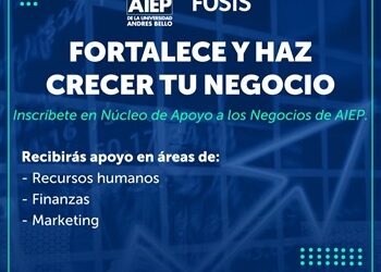 El FOSIS y AIEP invitan a personas emprendedora a acceder a apoyo y asistencia técnica en materias tributarias