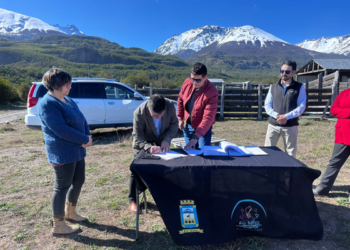 Entregan terreno para la construcción de sede de la Asociación Agrícola, Ganadera y Forestal El Bosque